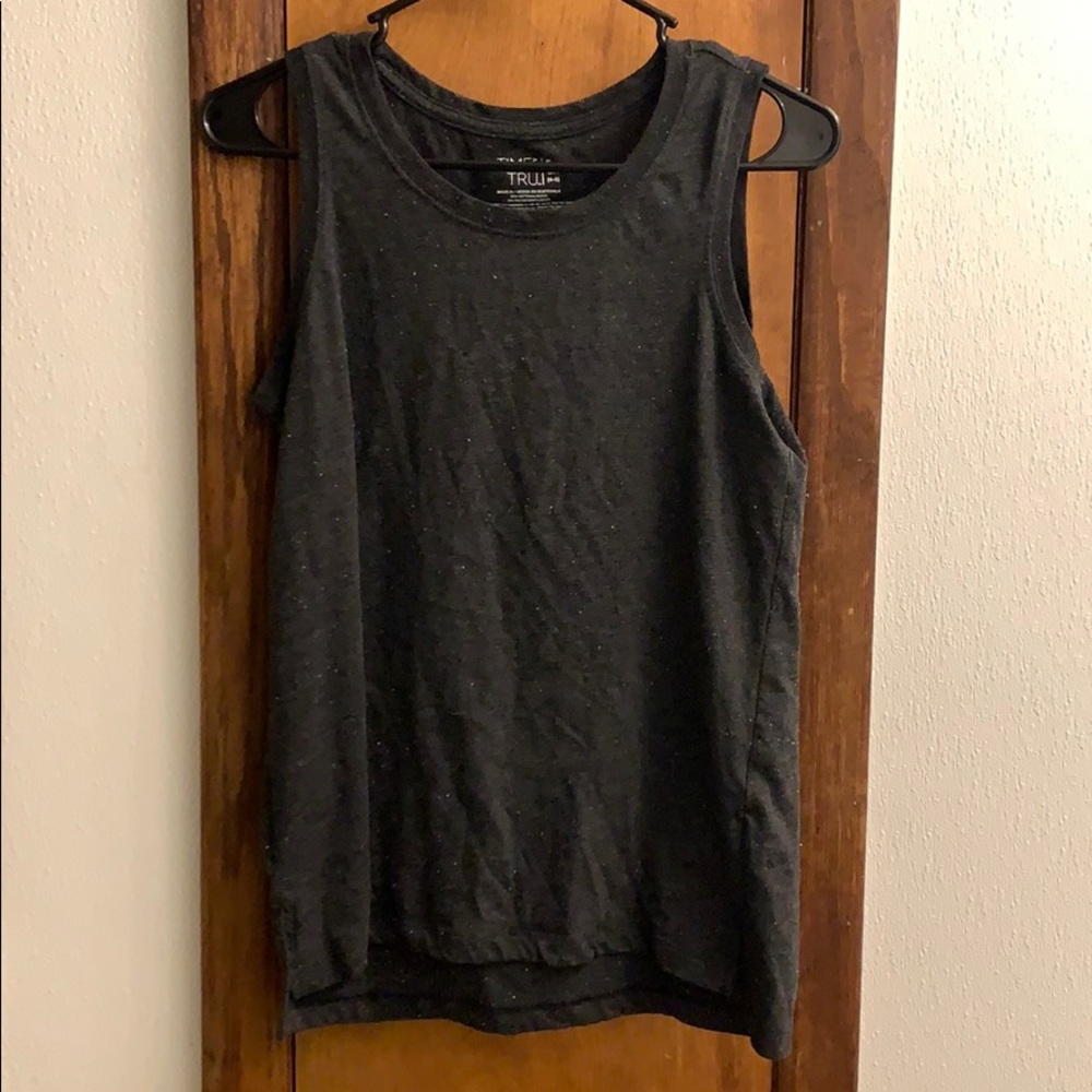 Speckled tank top